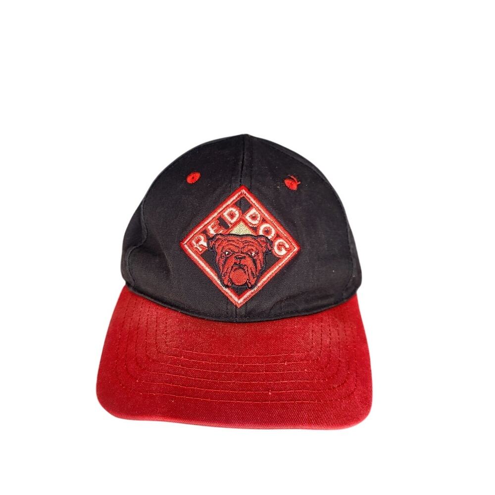 Vintage Red Dog Snapback Hat